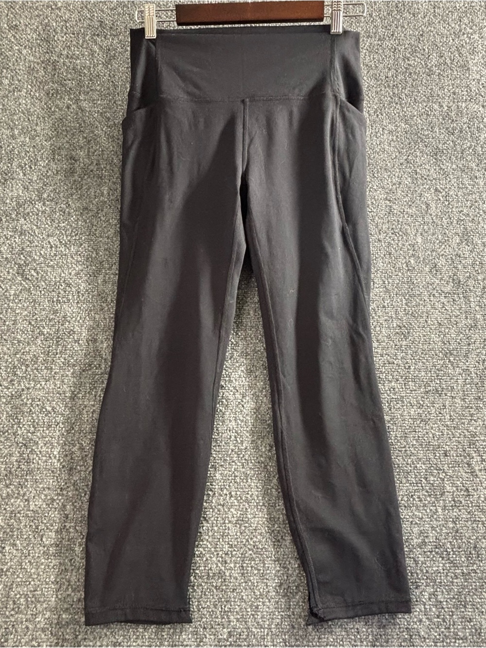 Black High-Waist Athletic Leggings